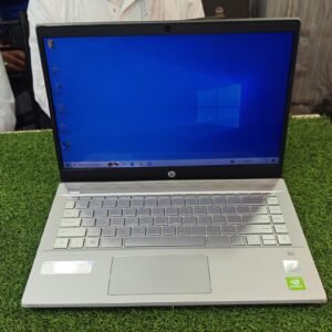Hp pavilion premium series metallic Corei7 10ThGen🔥Ram 8gb💥 Ssd 512Gb 🔥 A+++ Nvedia Dedicated graphics card🔥14 Bezzeless IPS  Backlit keyboard ⌨️